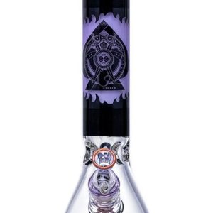 Cheech Milky Purple Protect The Crest Beaker