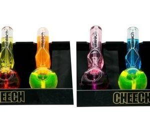 Cheech Pipe-9 Double Colored Glycerin Handpipe
