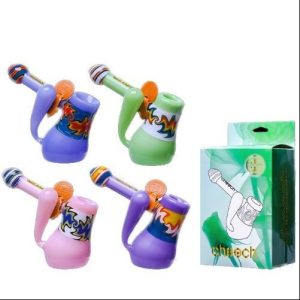 Cheech Milky Globe Hand Pipe