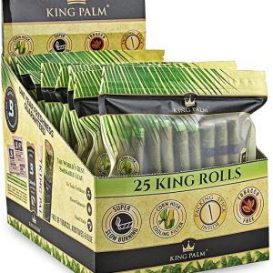 King Palm King 25 Pouch of 8PK/Display