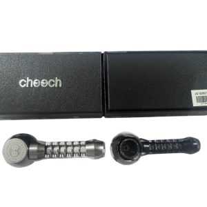 Cheech Aluminum And Glass Hand Pipe