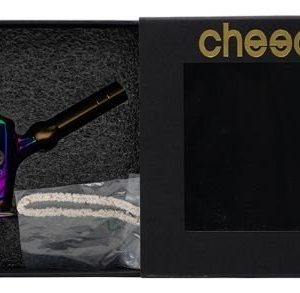 Cheech Full Metal Wrapped Hand Pipe Black/Green