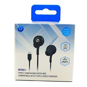 Uplus Mini+ Type C Earphones With Mic