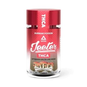 Jeeter THC-A Pre Rolls 0.5g 6ct Durban Poison Sativa