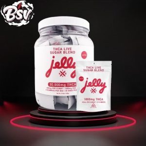 NYB Jelly Live Sugar Gummies 30ct Jar Sugar Melon