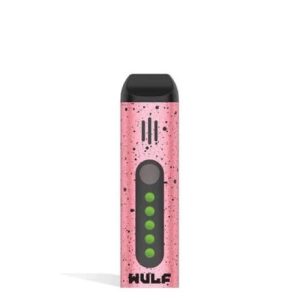 Yocan Wulf Flora Dry Herb Vaporizer Pink Black Splatter