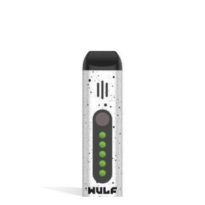 Yocan Wulf Flora Dry Herb Vaporizer White Black Splatter