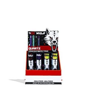 Yocan Wulf Quartz Concentrate Tank 12pc Display