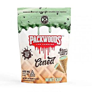Packwoods Cookies & Cream Cones Delta 8 600MG