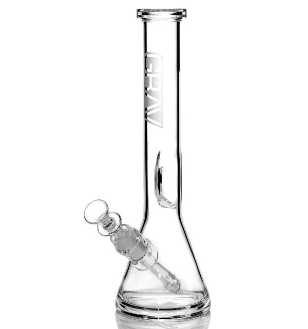 "Grav 12"" Beaker Clear"