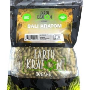 Earth Kratom 750ct Capsules Bali