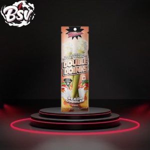 Munchies Double Doinks Pre-Rolls 2ct THC-A Peach Cobbler