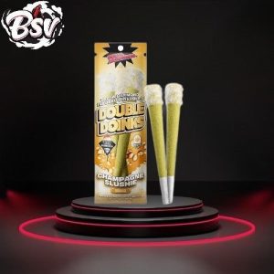Munchies Double Doinks Pre-Rolls 2ct THC-A Champagne Slushie