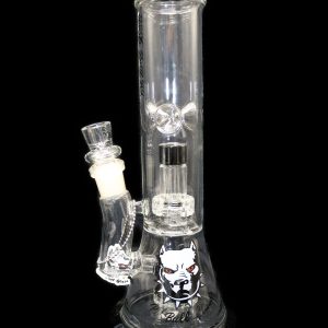 Pitbull Water Pipe 11inch Duel Chamber Shower Head Bk,B,Jade