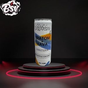 Rapture Kratom Seltzer W/Kava Pineapple Coconut