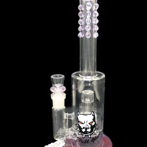 Pitbull Water Pipe 12inch Shower Head Inline Perk Purp,R,Bk,B,Yw