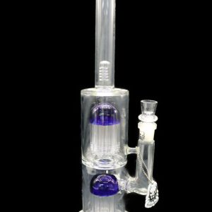 Pitbull Water Pipe 16inch Duel Tree Perk B,Bk