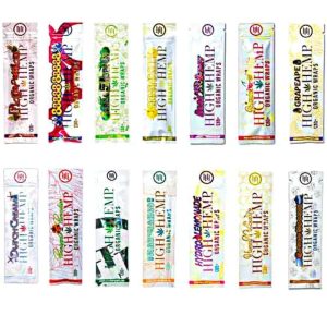 High Hemp Organic Wraps Dutch Cream 25 Pouches/Box