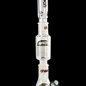 Cheech CHE-148 3 Piece Water Pipe W/2 Tree Perks Sections