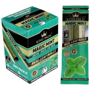 King Palm Magic Mint 2 Slims 20 Pouches/ Box