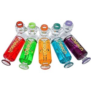 CH-PIPE-017P 5 Inch Glycerine Ribbed Hand Pipe