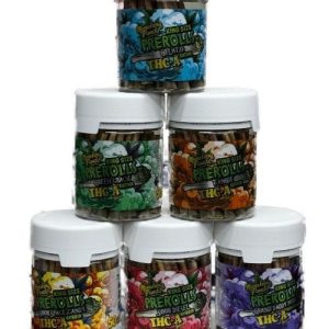 Munching Panda King Size THC-A Pre Rolls 50ct Jar Granddaddy Pur