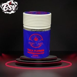 Creme Of The Crop Exotic Flower 4g Jar Orange Push Pop