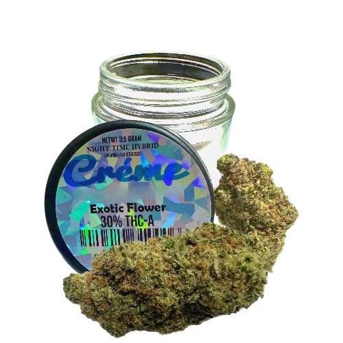 Creme 3.5g THC-A Exotic Flower Oreoz