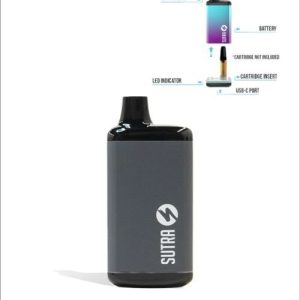 Sutra Silo Pro Cartridge Vaporizer 6pk Gun Metal