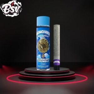 Munchies Jelly Hole Glass Tip 1.5g Pre-Roll Blueberry Crumble