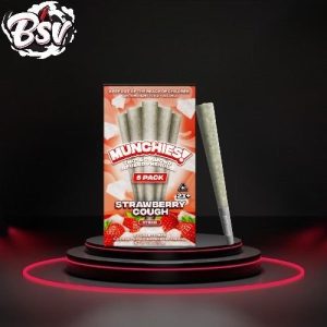 Munchies THC-A Pre-Rolls 5pk Strawberry Cough