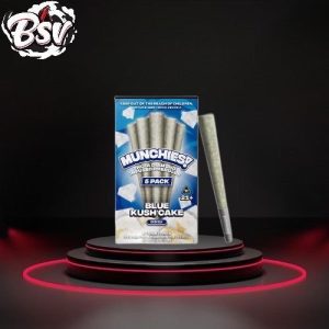 Munchies THC-A Pre-Rolls 5pk Blue Kush Cake