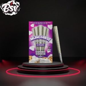 Munchies THC-A Pre-Rolls 5pk Cosmic Cookie