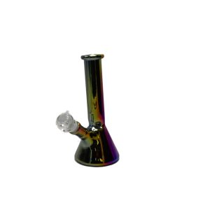 Water Pipe 8inch Beaker Bottom Rainbow