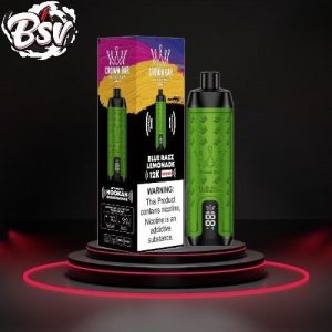 Al Fakher Crown Bar 12k Puff Disposable Blue Razz Lemonade