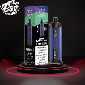 Al Fakher Crown Bar 12k Puff Disposable Black Currant Mint