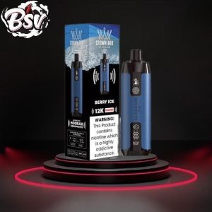 Al Fakher Crown Bar 12k Puff Disposable Berry Blue