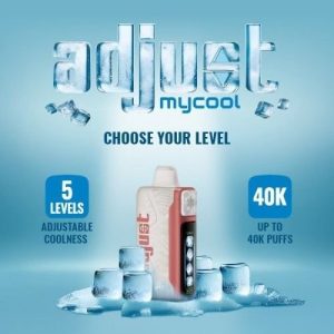 Adjust My Cool 40k Puff Disposable 5pk Watermelon Ice