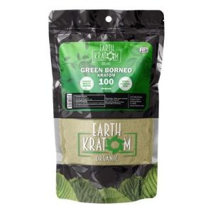Earth Kratom 100g Powder Green Borneo