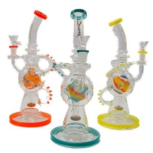11 Inch Venom Bent Neck Recycler Wig Wag Egg
