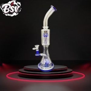 Double Chamber Bent Neck W/ Tree Perc