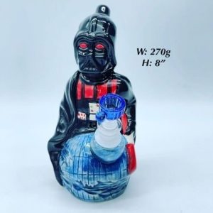 Red DV Ceramic Water Pipe 0615