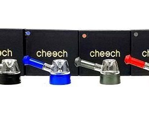 Cheech YD-2000 Aluminum & Glass Handpipe With Gift Box