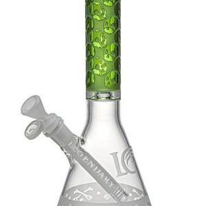 LG-282 10" Blasted Skulls Beaker