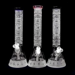LG-287 15" Large Blasted Logo Beaker