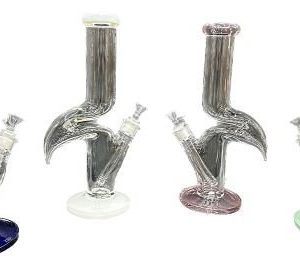 Straight Tube Zong With Colored Lip and Base