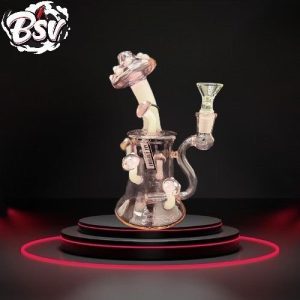 7" Mushroom Water Pipe WIth Mushrooms Growth Water Pipe