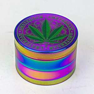 Rainbow Tobacco Muller 4 Part Grinder