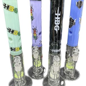 HBG Glass Perk 10 Arm Upline Super Logo Color