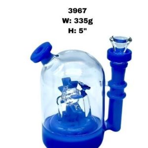 5in Windmill Dome Water Pipe With Bent Neck